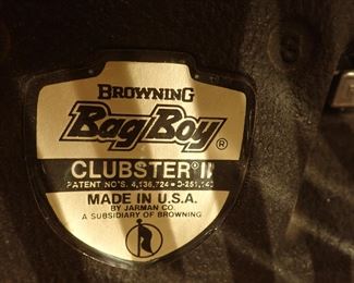 BROWNING BAG BOY CLUBSTER / MADE IN USA / BY JARMAN CO.