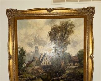 LUDWIG KLIEN OIL PAINTING