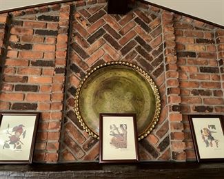 METAL TRAY, WALL ART