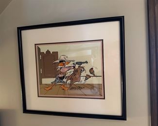 FRAMED DISNEY LITHOGRAPH