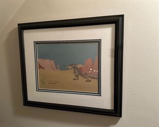 FRAMED DISNEY LITHOGRAPH