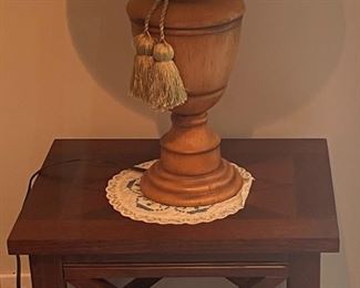 Accent Side Table and Lamp