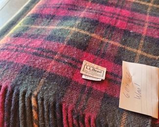 L. L. Bean Wool Blanket