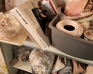 Sewing Notions, Fabrics, etc. 