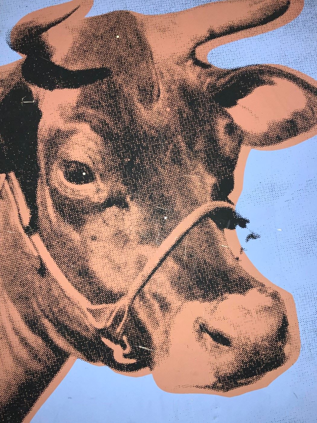 WARHOL Pop Art Giclee Cow Print, 1971
