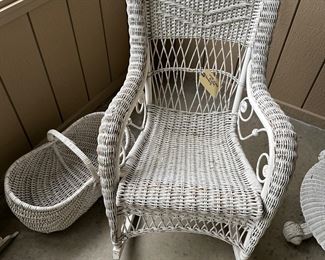Wicker Rocker