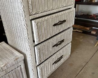 Wicker Dresser