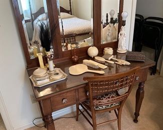 Vintage Dressing Table & Chair