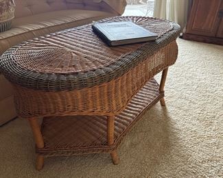 Wicker Coffee Table