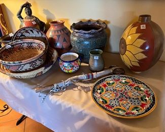 Talavera , Mata Ortiz, Native baskets