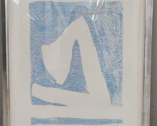 "Summer in Italy" Robert Motherwell Lithograph