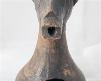 Brazil Tribal Folk Art Pottery Incense Burner