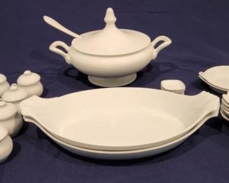 White Serving Pieces