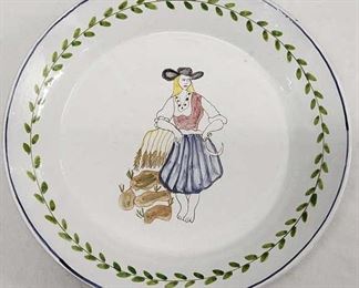 Hand Painted Portuguese Dish