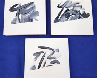 Carl Schmidt Japanese Character Oil Board Set