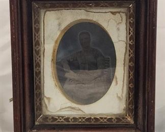 Large Antique Framed Daguerrotype