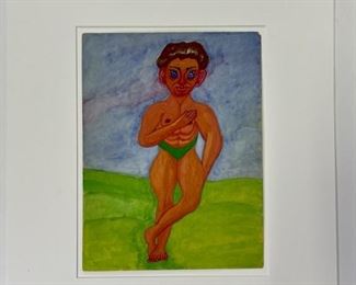 Robert Bannister "Cross My Heart" Original Art