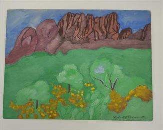Robert Bannister Original Art- Arizona Mesa