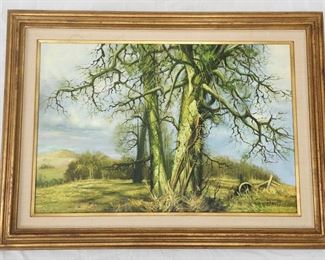 David Woodville Original Oil on Canvas Painting