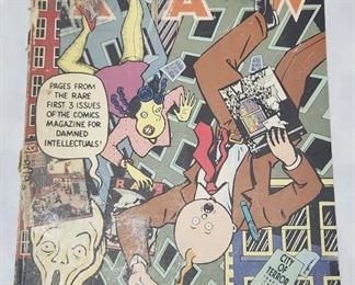 Read Yourself Raw Art Spiegelman Comics Book