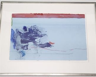 "In the Wings" Frankenthaler Signed LE Lithograph