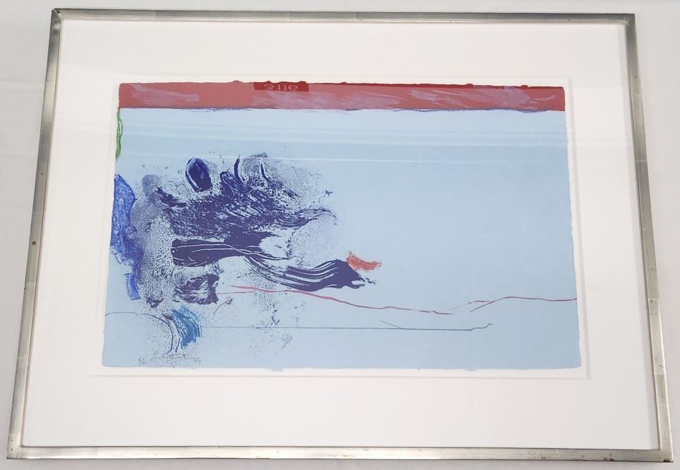 "In the Wings" Frankenthaler Signed LE Lithograph
