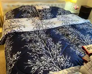 King headboard and bedding sets