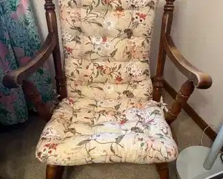 Small wood rocking chair
