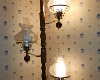 vintage pole lamp