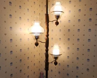 vintage pole lamp