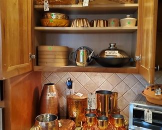 Copper kitchen collection