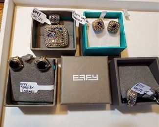 EFFY  925/18k gold jewelry 