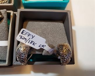 EFFY 925/18k Earrings 