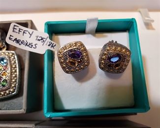 EFFY 925/18k Earrings 