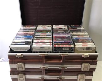 Vintage Cassette Tape Collection & Cases
Famous Rock Bands & More