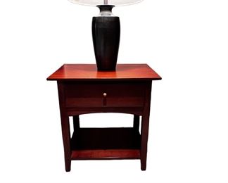 $325 USD      Two Single Drawer Wood Open Shelf Thomasville Nightstands GM185-9     Description: These two nightstands by Thomasville provide great bedside storage while talking a small amount of space. The singe drawer provides private storage while the lower open shelf is perfect for books or collectibles. 
Dimensions:  25 x 17 x 26 in
Condition: Excellent, like new condition. 
Location: Local pick up Vancouver WA 98661.  Shipper suggestions available upon request. Item is located on the 3rd floor of a condominium complex with very easy access to an elevator. PICK UP AFTER MAY 15th       https://goodbyhello.com/products/copy-of-pair-of-thomasville-nightstands-gm185-7?_pos=1&_sid=5702f9318&_ss=r