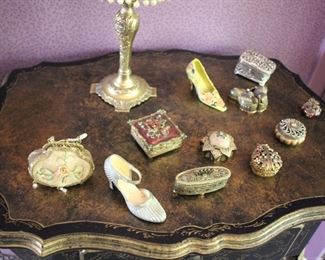 Assorted miniature boxes