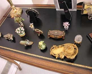 Assorted small boxes