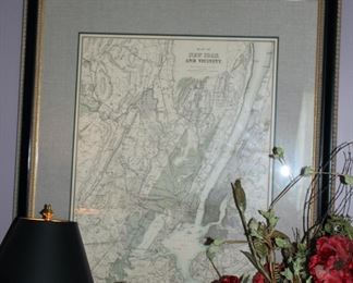 Vintage NY map