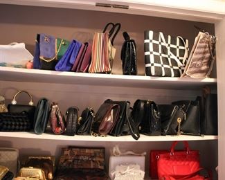 LOTS of vintage ladies clothing ,shoes & accessories 