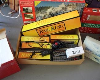 Rail King Christmas train set