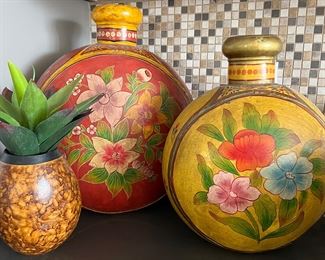 Metal Painted Bottles