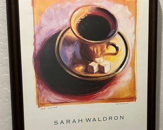 Coffee Poster Framed