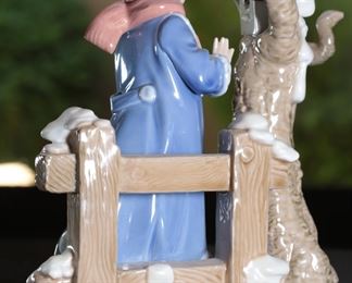 Lladro 5287 Winter Frost Porcelain Figurine 9.5 inches high