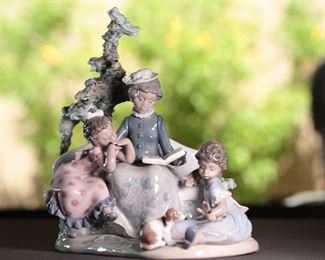 Lladro 5371 Black Legacy Family Roots Porcelain Figurine 11 inches high