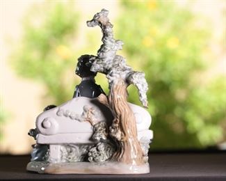 Lladro 5371 Black Legacy Family Roots Porcelain Figurine 11 inches high