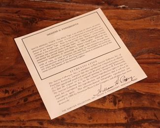 Signed Numbered Imogene Farnsworth White Bengal Tiger Litho Framed Art Print Frame: 32.5 x 28in