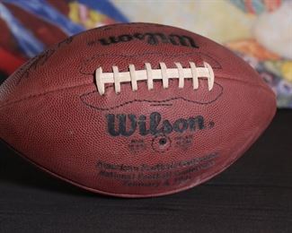 1991 NFL Pro Bowl Game Used Football Regulation