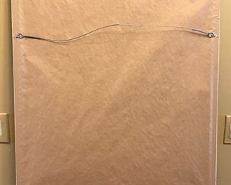 1970s Red Head Woman Art Print Framed Frame: 36 x 28in