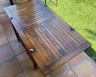 Rustic Coffee Table 19 x 48 x 24 HxWxD